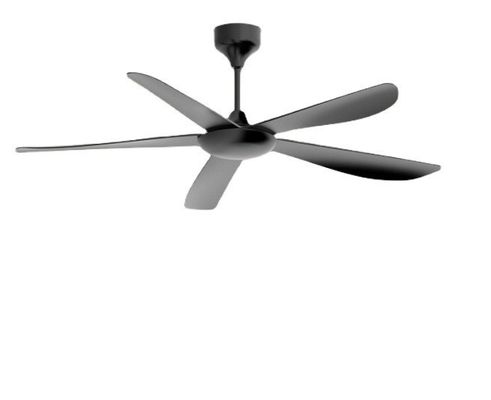 Żelazne ostrza Nowoczesny wentylator LED 55-calowy wentylator z światłem