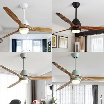 LED 20W Fener sufitowy z drewna macierzystego