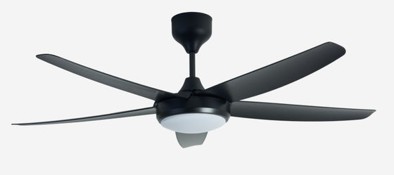 56-calowy nowoczesny wentylator LED z dalekim sterowaniem silnikiem DC z światłem do salonu