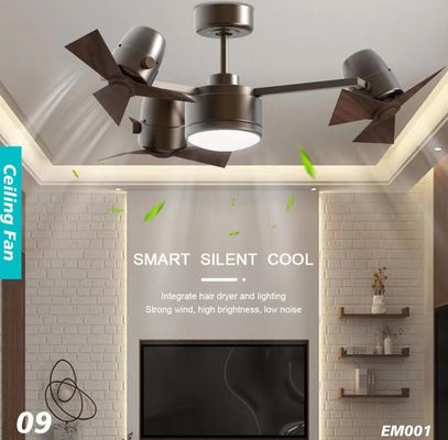 20W 42 Inch Silent Ceiling Fans For Bedroom Eco Silent Dc Ceiling Fan