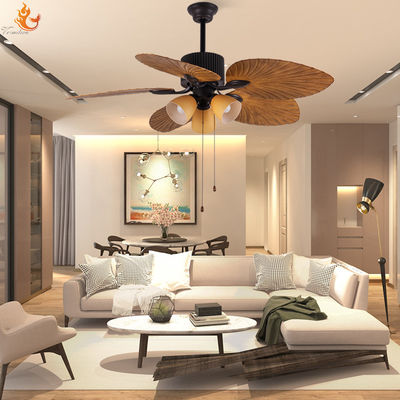 ABS Flower Design Sufit Fan 52 Inch European Style Sufit Fans
