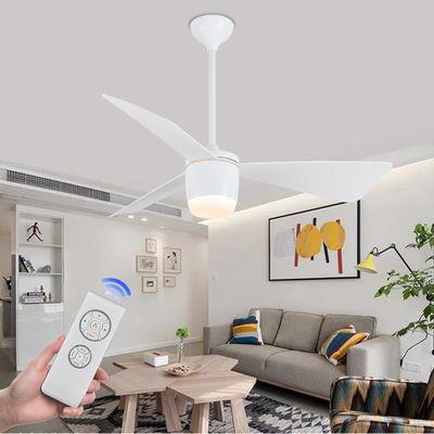 3 płytki ABS DC Sufit Fan 52 Inch With Light Americana Sufit Fan