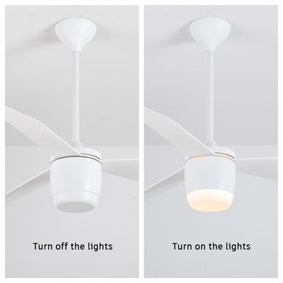 3 płytki ABS DC Sufit Fan 52 Inch With Light Americana Sufit Fan