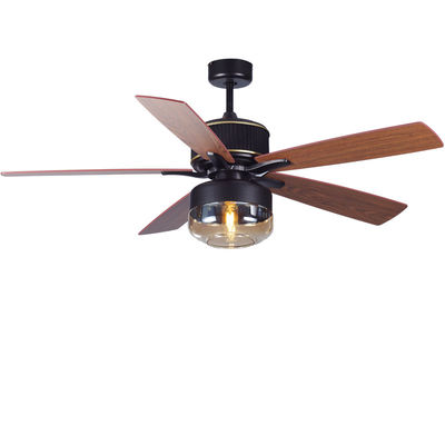 Plywood Blades 52 Inch American Ceiling Fans For Bedroom With Light (Fans sufitowe dla sypialni z światłem)