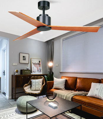 52 Casa Delta Wing Sufit Fan Z Prawdziwym Drewnem Łopatki Niski Hałas