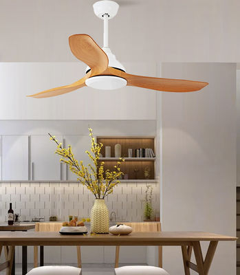 52-calowe wentylatory do salonu Nowoczesny wentylator LED ABS