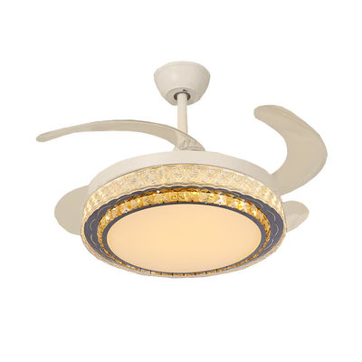 DC Smart Low Profile Ceiling Fan Wciągalny Wylotowiec Stropny Z Światłem